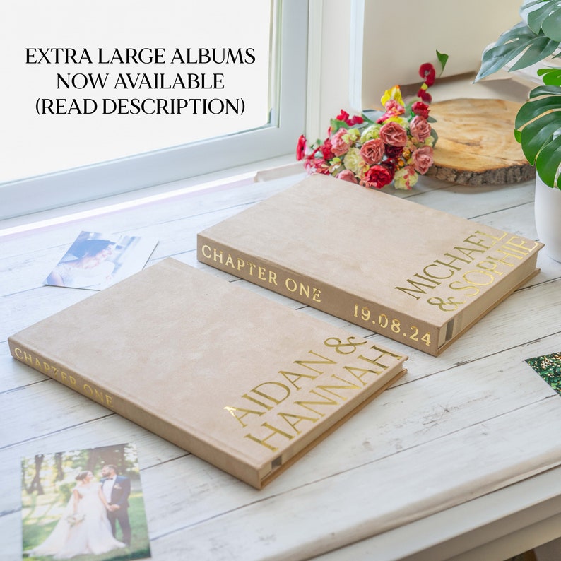 Gorgeous Velvet Traditional Photo Album, Self Adhesive, Wedding Photo Album, Family Photo Album, Perfect for Couples