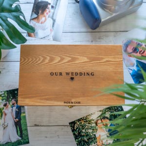 The Perfect Wooden Keepsake Box, Personalised Wedding Memories, Wooden Chest, Special Occassion Memories, Photo Storage, Protective Varnish, decorative wooden box, heirloom box, wooden storage box, small wooden box, rustic keepsake box, unique