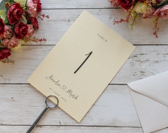 Ivory Table Number, Wedding Table Cards, Table Names, Wedding Cards, Table Settings, Wedding Decorations, Table Decor