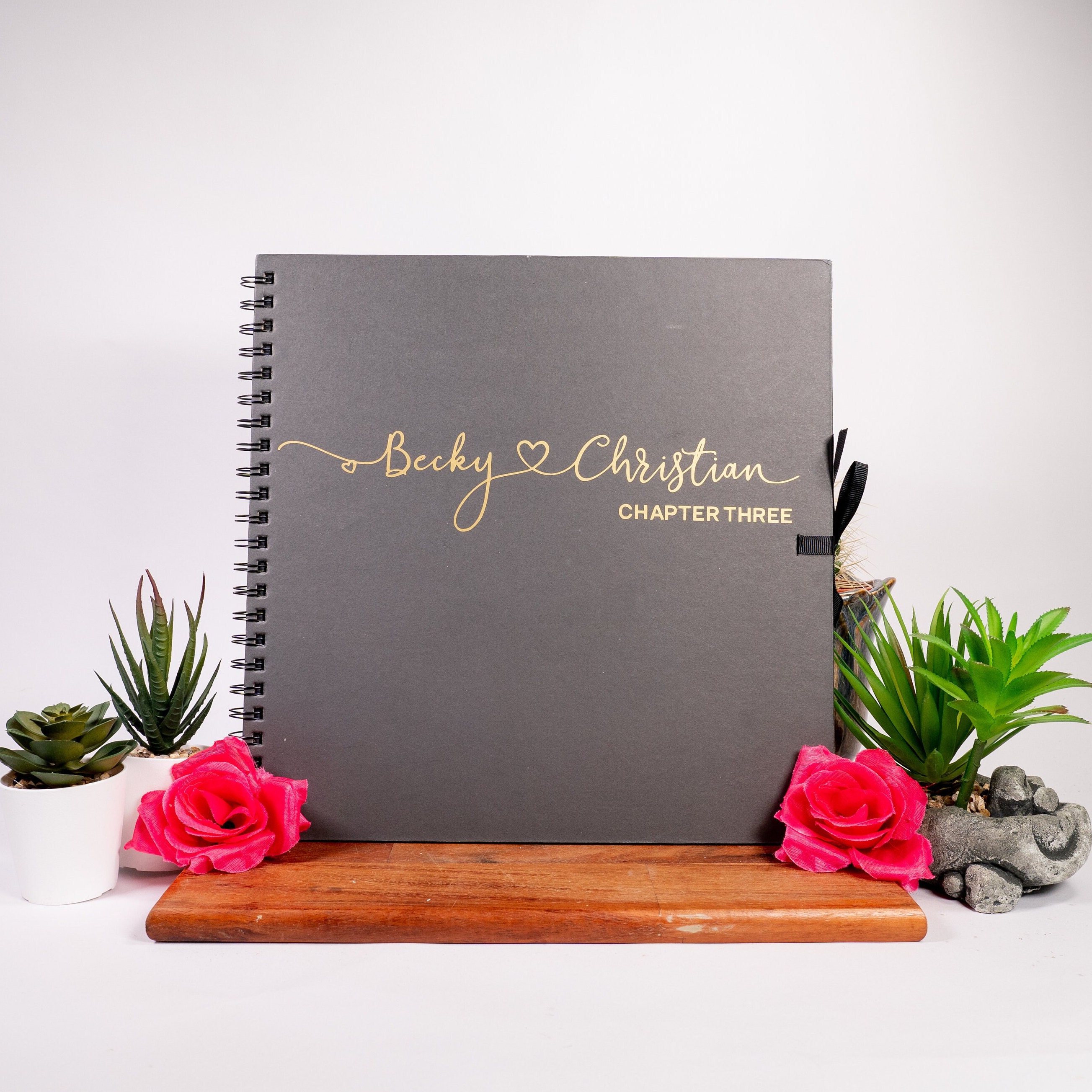 Our Story So Far Personalized Couples Scrapbook Valentine's Anniversary  Photo Album Couple Gifts