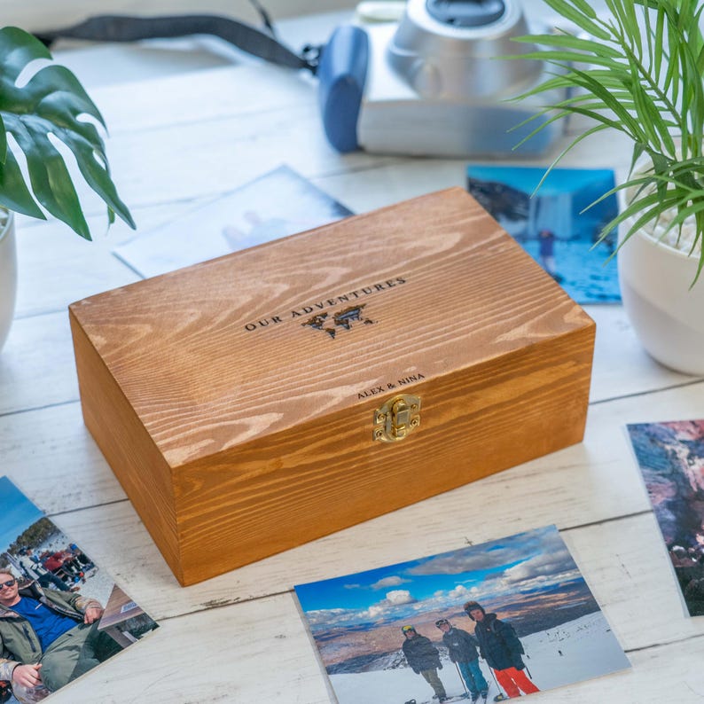 The Perfect Wooden Keepsake Box, Personalised Wedding Memories, Wooden Chest, Special Occassion Memories, Photo Storage, Protective Varnish, decorative wooden box, heirloom box, wooden storage box, small wooden box, rustic keepsake box, unique