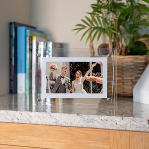 Wedding Digital Photo Frame With Personalised Gift Box, Anniversary Photo Frame, Wedding Memories, Perfect Gift, Wedding Gift, Wedding Video