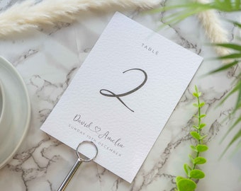 Wedding Table Numbers, Reception Table Numbers, Simple Table Number Cards, Wedding Table Numbers, Wedding Table Name Cards,Wedding Reception
