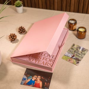 Gorgeous Velvet Traditional Photo Album, Self Adhesive, Wedding Photo Album, Family Photo Album, Perfect for Couples image 11