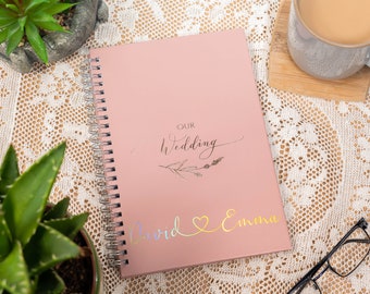 Hochzeitsplaner Buch, personalisiertes Braut Geschenk Mrs To Be, personalisiertes Hochzeitsplaner Buch, Geschenk für Sie, Hochzeit Organisator Verlobung Geschenk