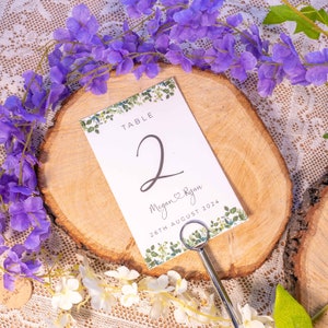 Wedding Table Numbers, Table names, Table Numbers, Seating Numbers, Guest Table Names, Personalised Table Numbers, Wedding Decor