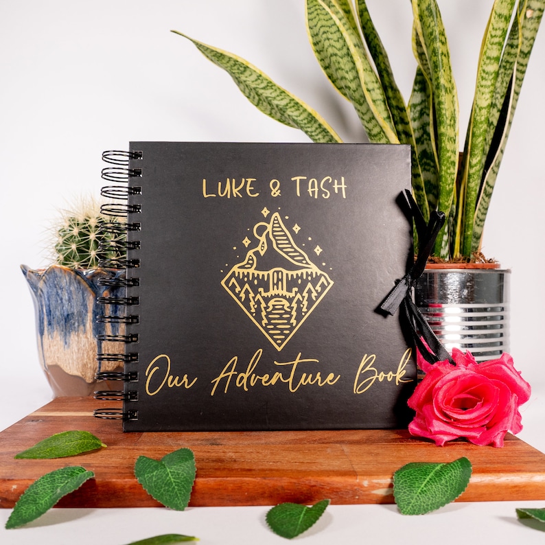 Personalised Scrapbook Couples Memory Book Adventure Etsy UK