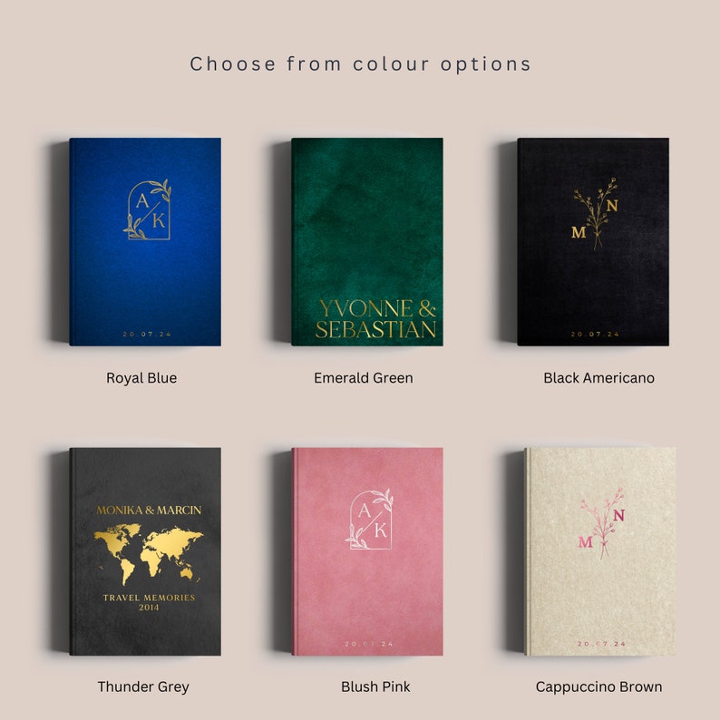 Gorgeous Velvet Traditional Photo Album, Self Adhesive, Wedding Photo Album, Family Photo Album, Perfect for Couples