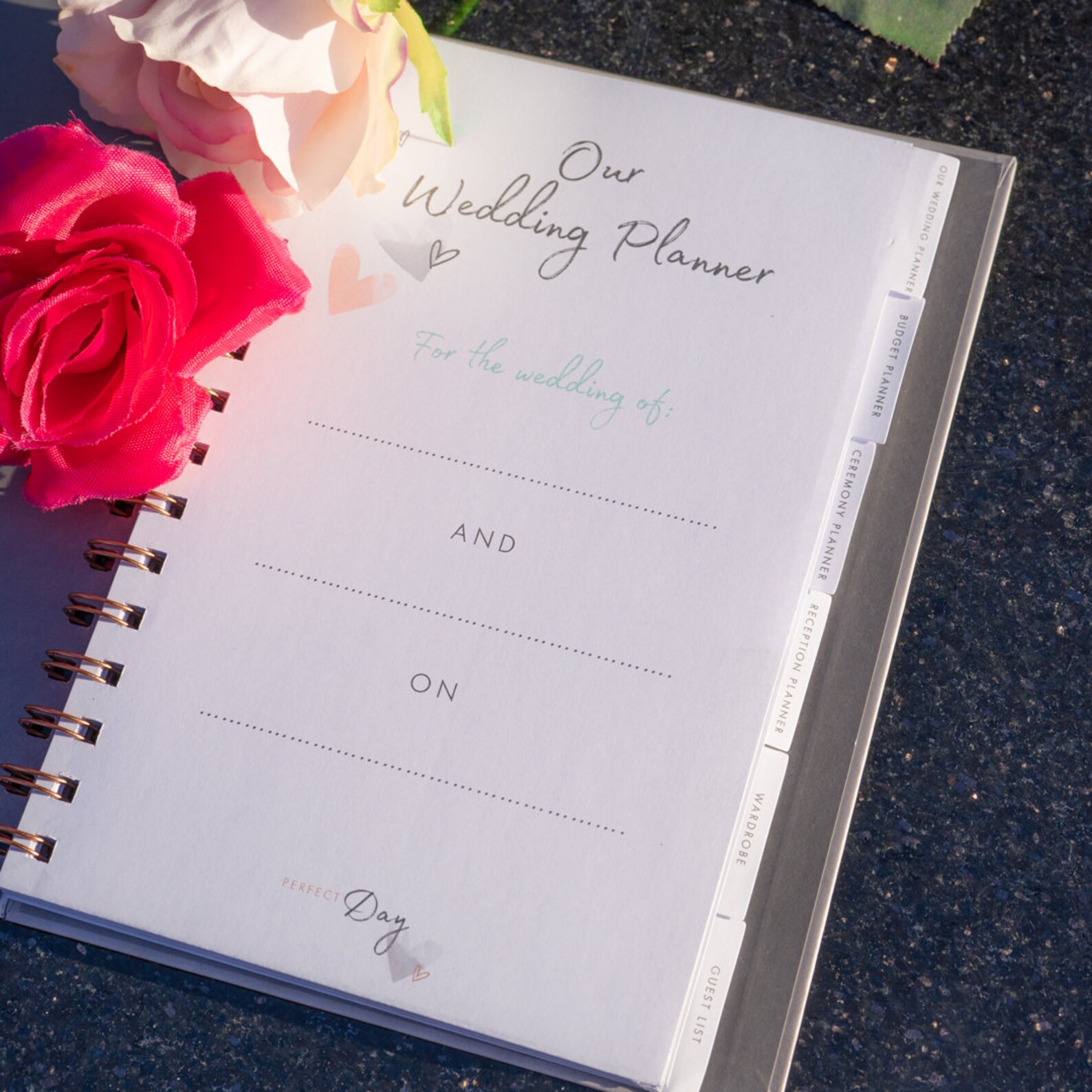Wedding Planner Book Personalised Bride Gift Personalized Etsy