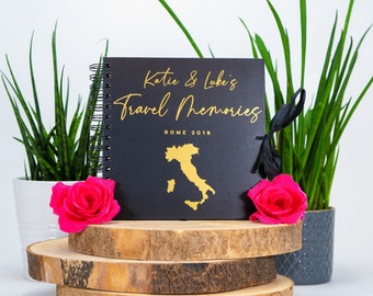 Album de voyage, album personnalisé, carnet de voyage, souvenirs de voyage, livre d'aventures, album de vacances, livre photo de voyage, cadeau de voyage