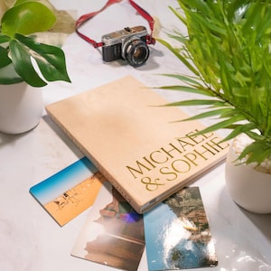 Velvet photo album, photograph book, memory book, traditional photo book, peachandpearstudios, holiday photos, family photos