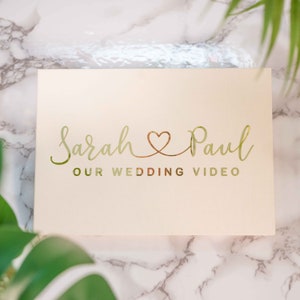 The Perfect Wedding Video Book, Wedding Book With Built In Screen, Wedding Movie, Wedding Videographer, Wedding Film Book, Wedding Gift