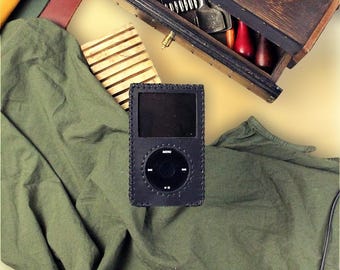 Tasche für iPod Classic / Schutz für iPod Classic / Vintage Style Lederipod Cover