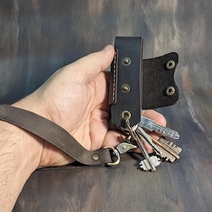 key case/ leather key case/ key wallet/ key holder/ leather key holder/ gift for him/ gift for her