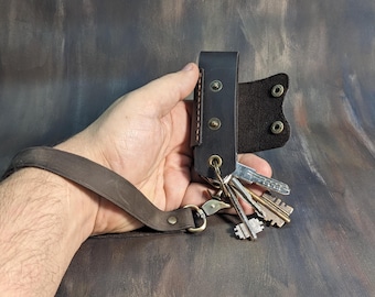 key case/ leather key case/ key wallet/ key holder/ leather key holder/ gift for him/ gift for her