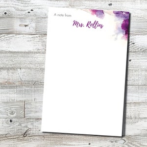 Personalized Notepad, Personalized Stationery, Stationary, Writing Paper, Custom Notepad, Writing Pad, Calligraphy Note pad