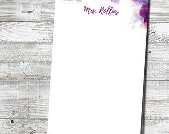 Personalized Notepad, Personalized Stationery, Stationary, Writing Paper, Custom Notepad, Writing Pad, Calligraphy Note pad