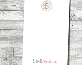 Personalized Notepad, Personalized Stationery, Stationary, Writing Paper, Custom Notepad, Writing Pad, Calligraphy Note pad