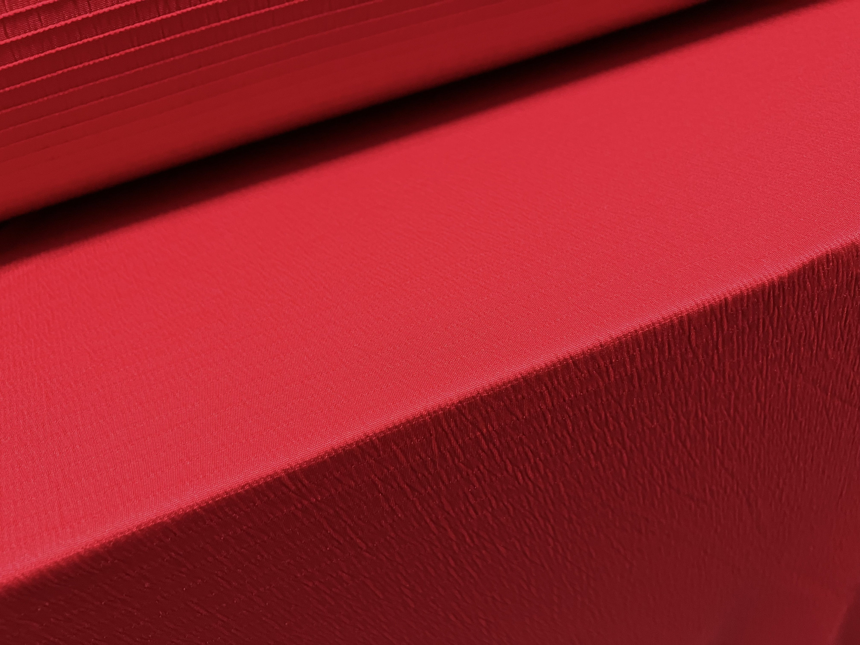 Sheared Bodycon Spandex Stretch Jersey Fabric, per Metre - Plain - Red ...