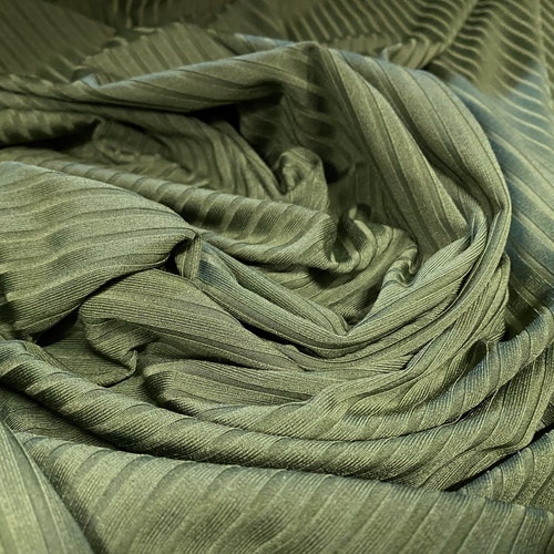 Fine Ottoman Rib Stretch Jersey Fabric per Metre Biscuit Etsy