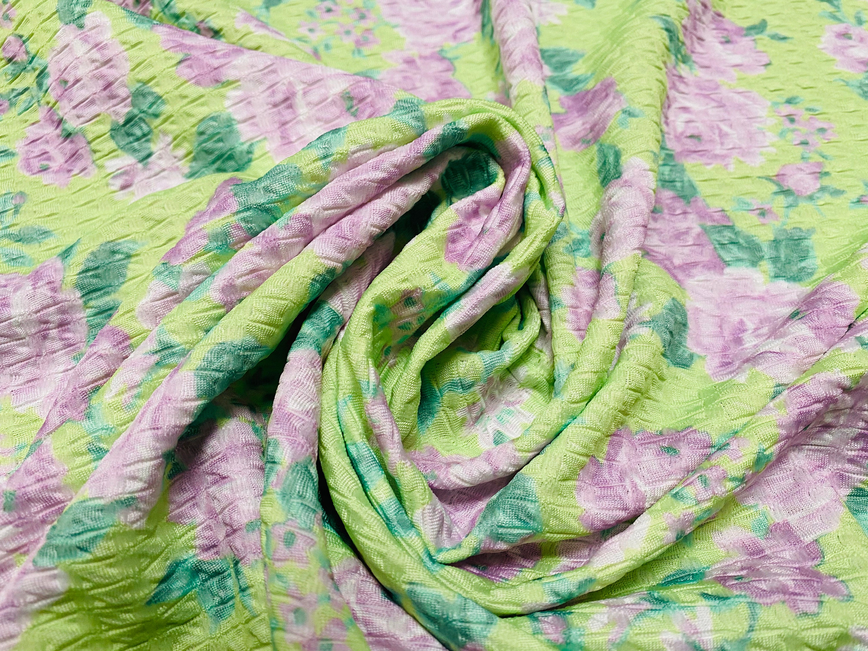 Jacquard double jersey knit spandex dress fabric per metre Etsy