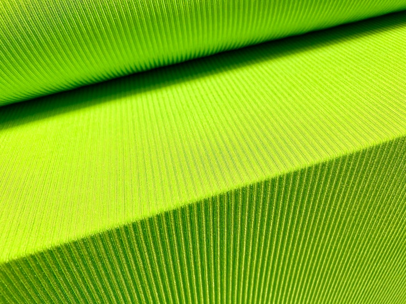 Super Stretch Spandex Rib Jersey Fabric, per Metre - Plain ...