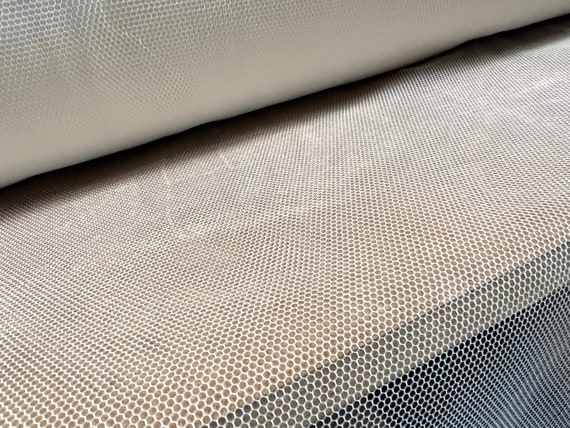 Tulle Tutu Mesh Net Fabric, per Metre Plain White -  Canada