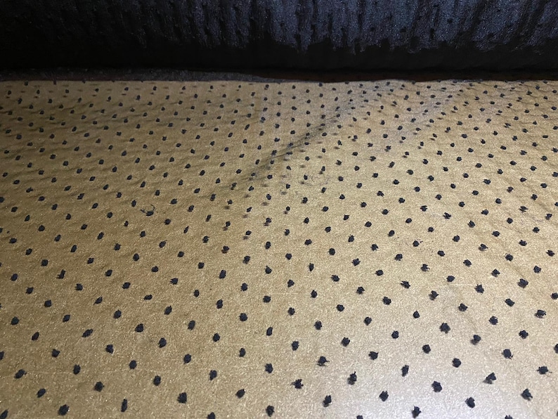 per metre Dobby organza fabric black