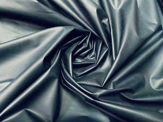 Coated Water Resistant Nylon Fabric, Black Gloss | ubicaciondepersonas ...