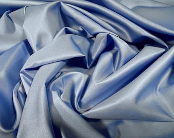 2oz woven nylon fabric, per metre - plain - sky blue