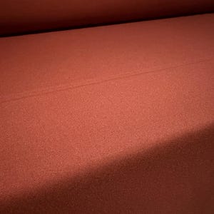 Burlington weave fashion fabric, per metre - plain - smoked paprika image 2