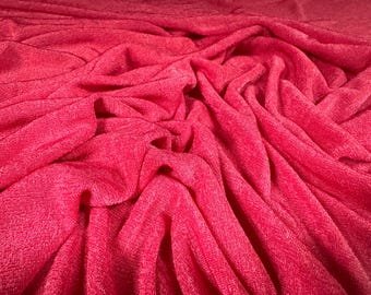 Slinky Stretch spandex jersey fabric, per metre - plain - London Pink