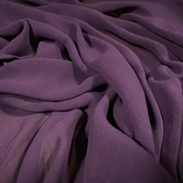 Purple Chiffon Printed Dress main image 1