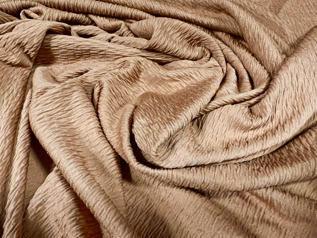 Sheared Bodycon Spandex Stretch Jersey Fabric, per Metre - Plain ...