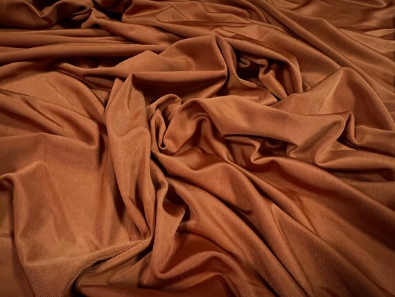 Soft Touch Spandex Stretch Jersey Dress Fabric, per Metre - Plain - Tobacco - Etsy Soft Touch Spandex Stretch Jersey Dress Fabric, per Metre - Plain - Tobacco - Etsy