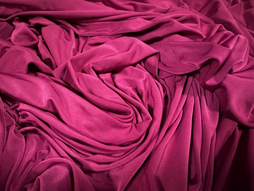 Soft Touch Spandex Stretch Single Jersey Dress Fabric, per Metre - Plain - Fuchsia - Etsy UK Soft Touch Spandex Stretch Single Jersey Dress Fabric, per Metre - Plain - Fuchsia - Etsy UK