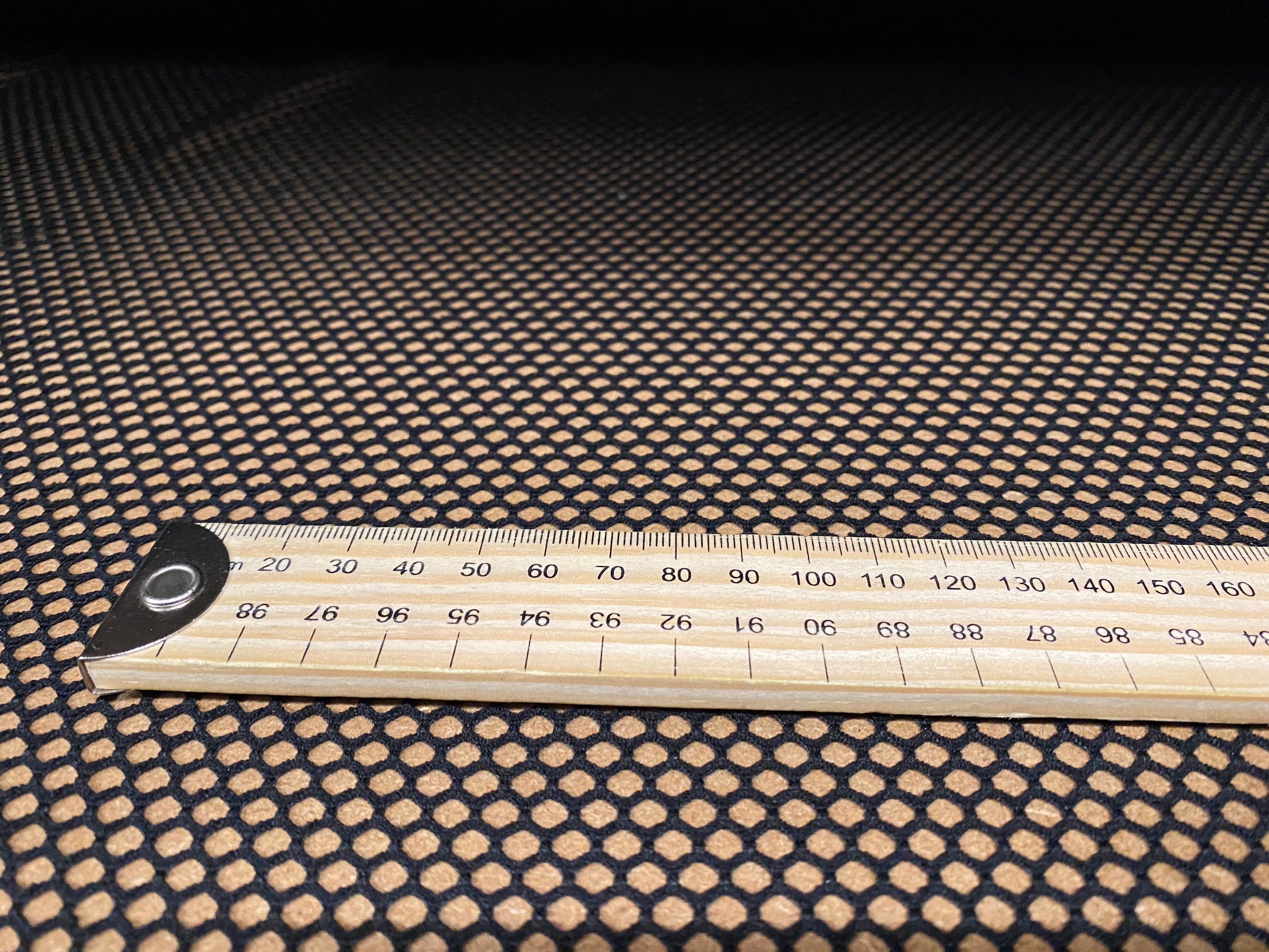 Buy Fishnet Stretch Mesh Jersey Fabric per Metre Black Online in