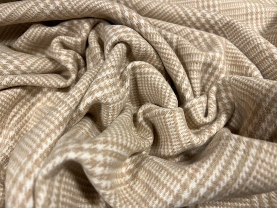 Tissu Flanelle Lamé Or Stretch - 10 Coupons De 100x140 Cm, Doré Brillant