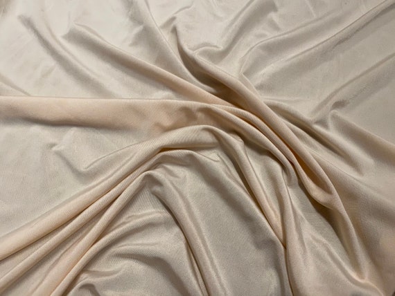 Soft touch spandex stretch jersey dress fabric, per metre - rosewater pink