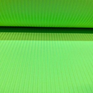 Spandex stretch rib jersey stof, per meter - effen - felgroen