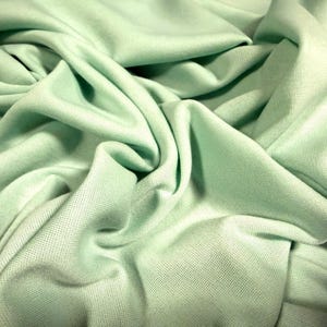 Ponte Roma dubbele jersey stretch spandex, per meter - effen - mintgroen