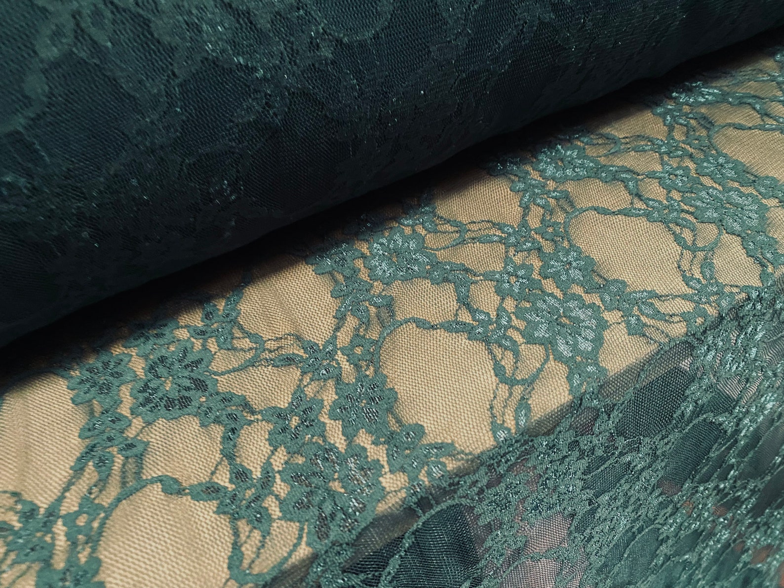 Stretch Mesh Lace Net Floral Fabric per Metre Sacramento Etsy