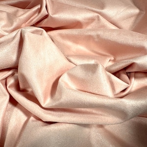 Wildlederimitat Stretch Spandex Jersey Stoff, Meterware - uni - rosa blush