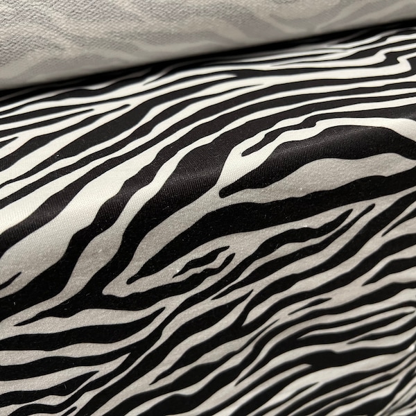Zebra Print Hoodie Etsy