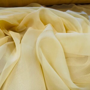 Lemon chiffon fabric best sale