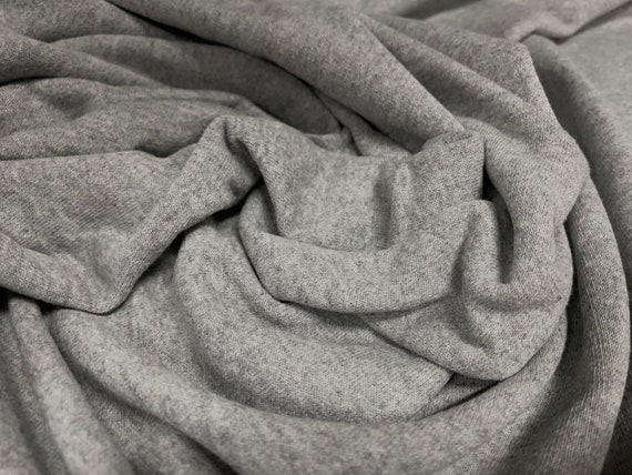 Loopback Sweatshirt Fabric per Metre 180 Cms Wide Grey - Etsy