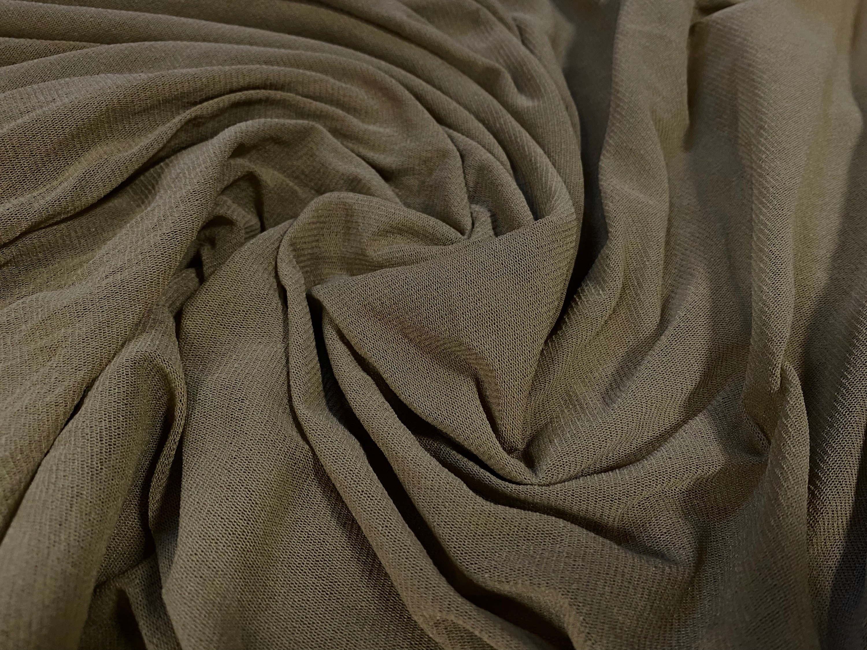 Helenca Thread Stretch Helenca Mesh Fabric, Sheer, per Metre - Khaki - Etsy