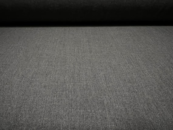 Grey Crepe Stretch Suiting Trouser Skirt Fabric, per Metre 