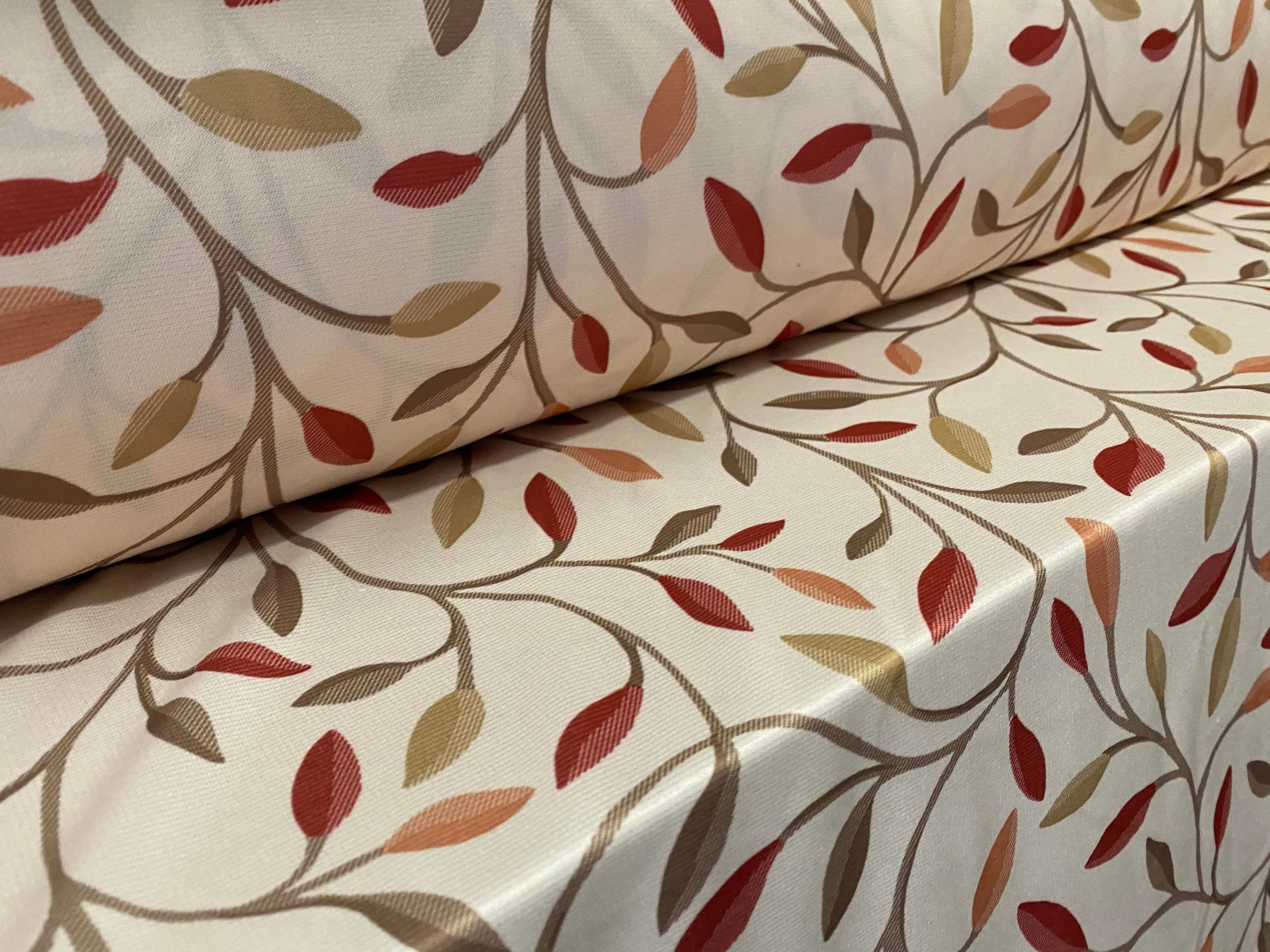 Printed single shop jersey fabric