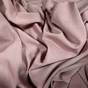 Spandex crepe stretch single jersey fabric, per metre - plain - lavender